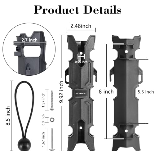 Kayak and Boat Wall Mount Fishing Rod Holders